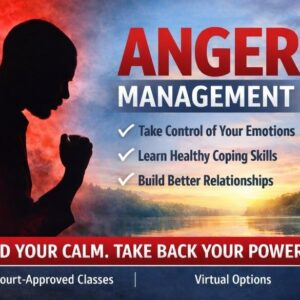 Anger Management Classes Live Instructor Led Virtual